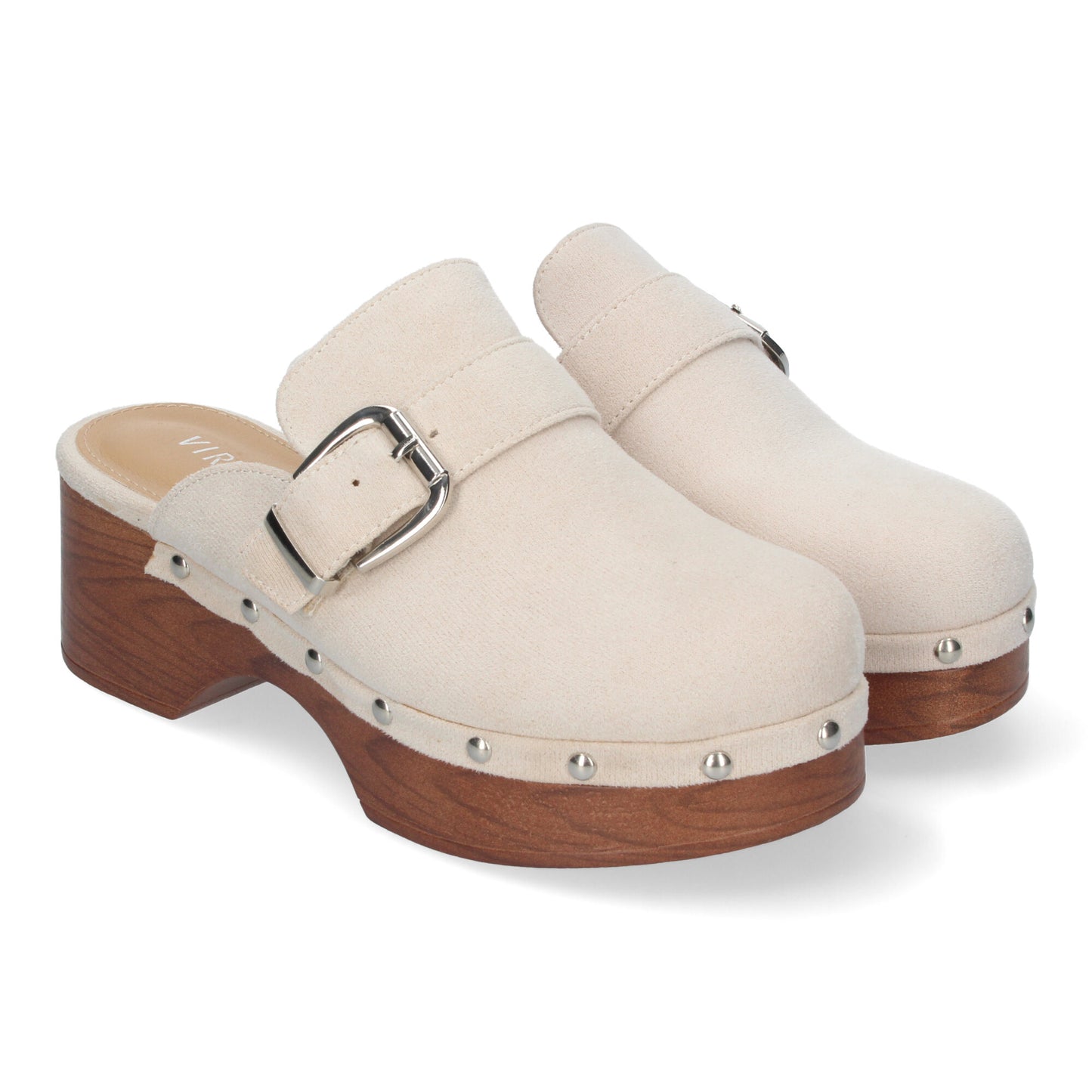 Zueco de tacón para mujer c�modo diseño