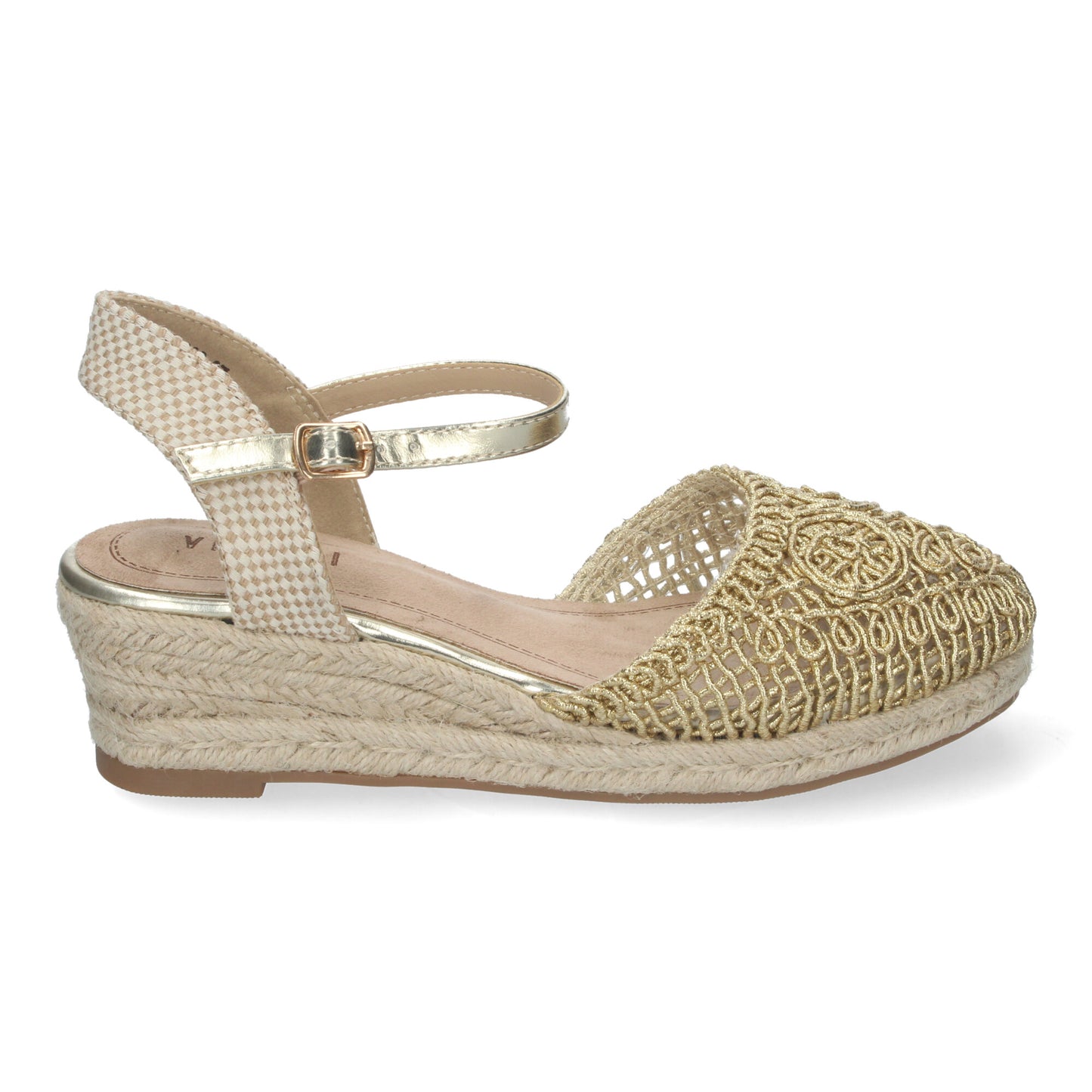 Sandalia de cuña de Yute para Mujer Est