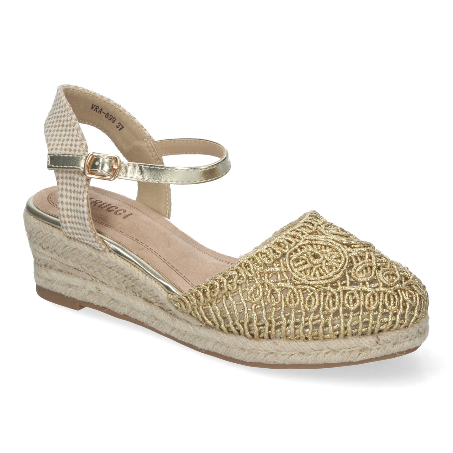 Sandalia de cuña de Yute para Mujer Est