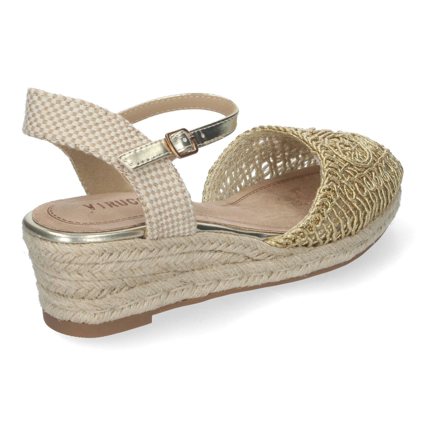 Sandalia de cuña de Yute para Mujer Est
