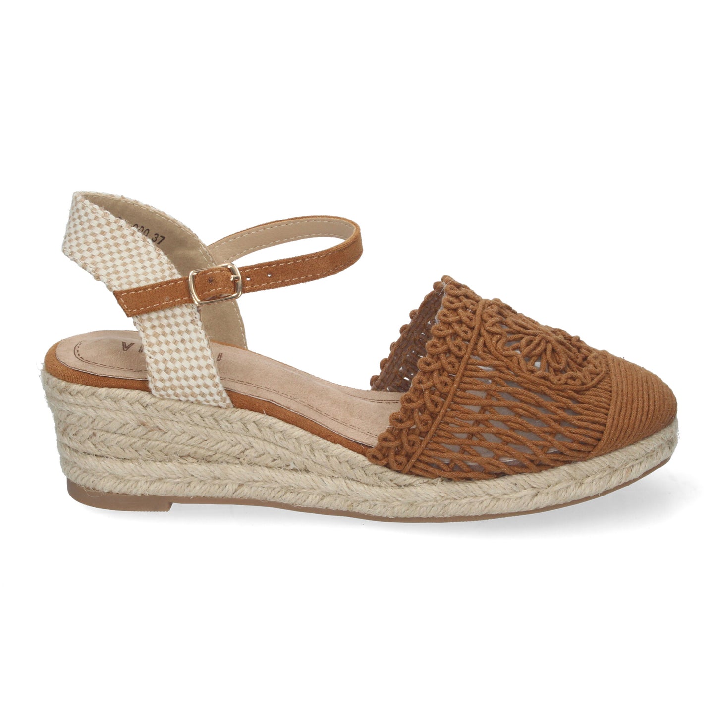Sandalia de cuña de Yute para Mujer Est