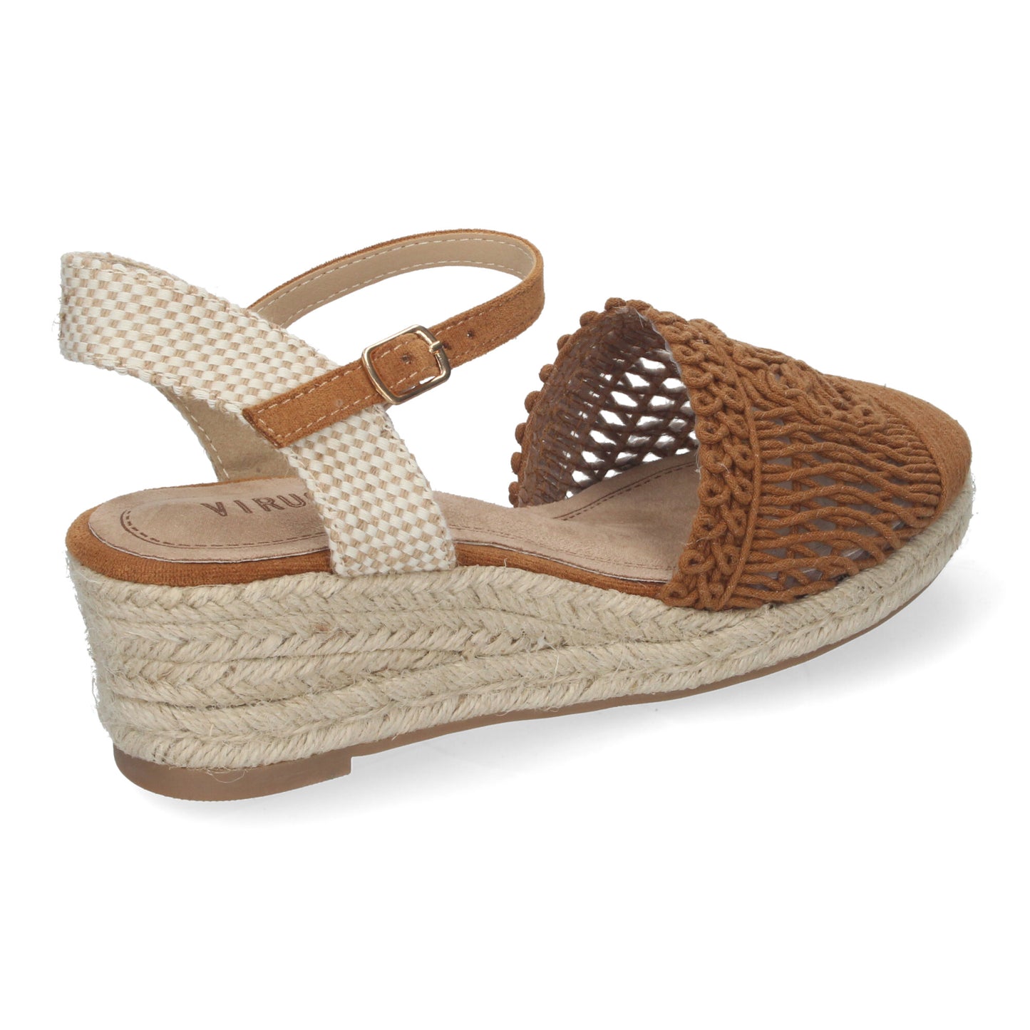 Sandalia de cuña de Yute para Mujer Est
