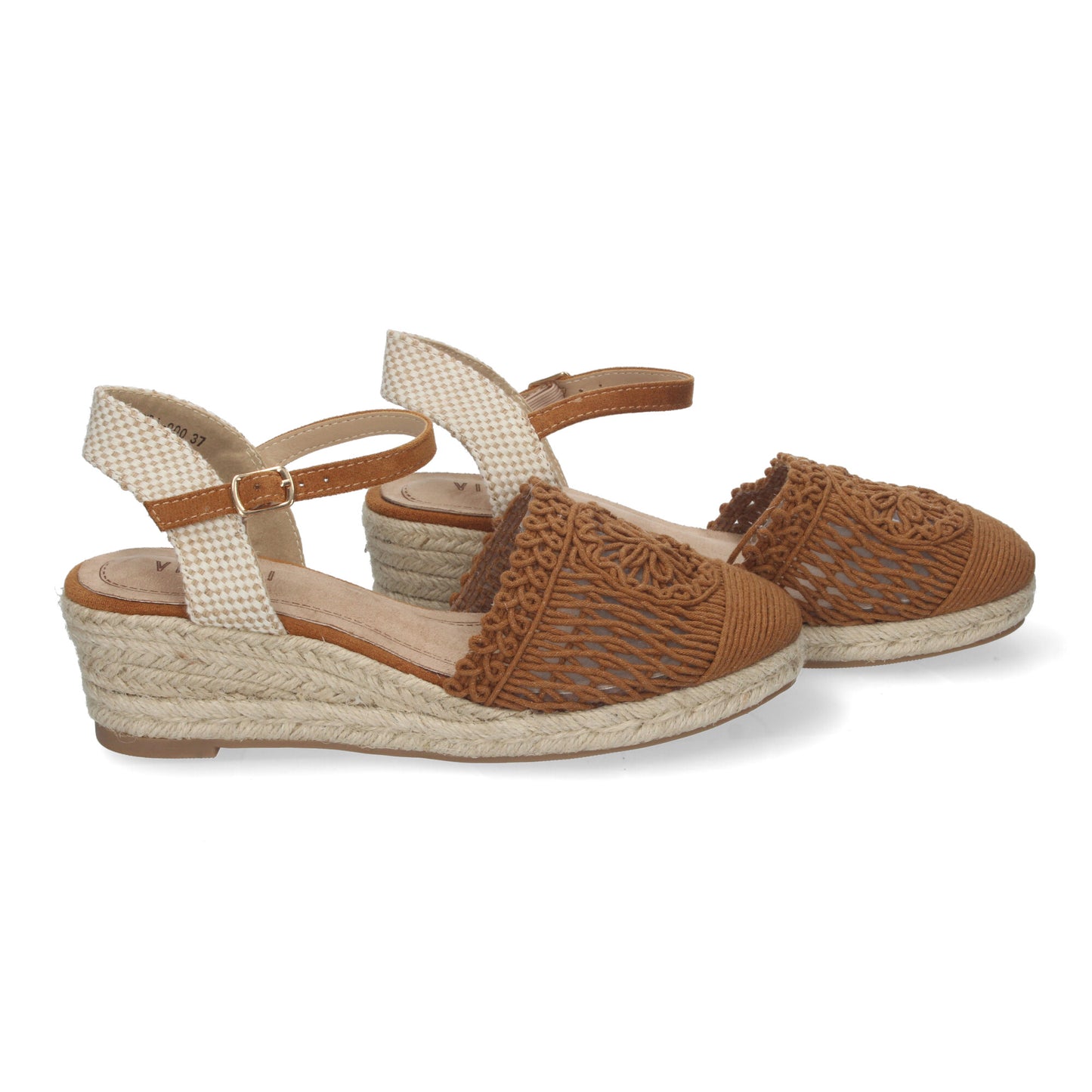 Sandalia de cuña de Yute para Mujer Est