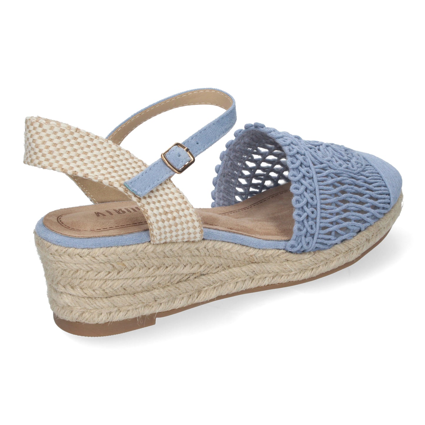 Sandalia de cuña de Yute para Mujer Est