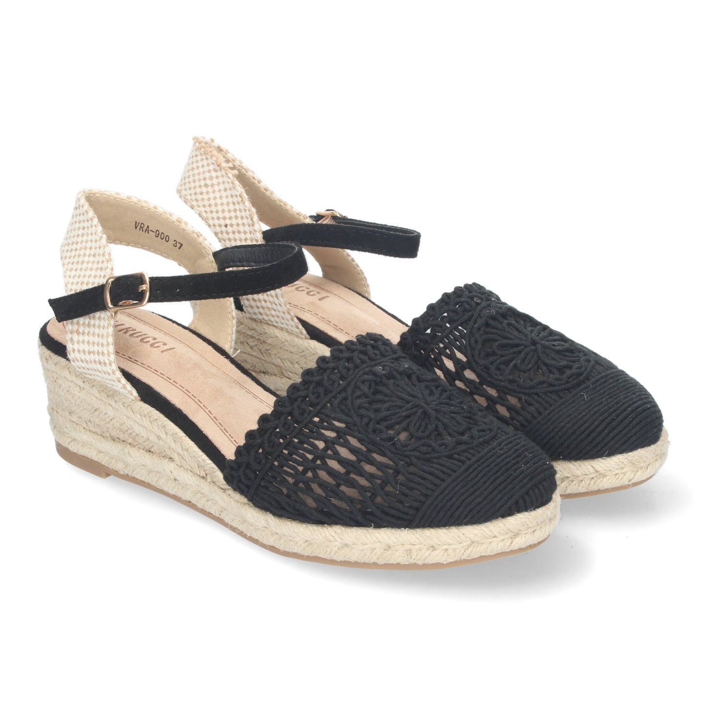 Sandalia de cuña de Yute para Mujer Est