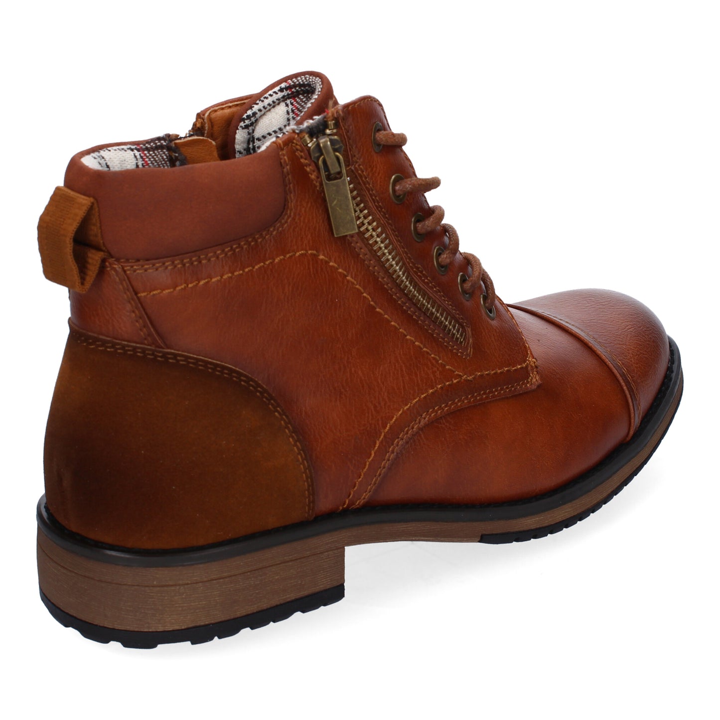 Botines de Hombre Comodos y Elegantes Diseño Clasico con Punta Redonda Adorno