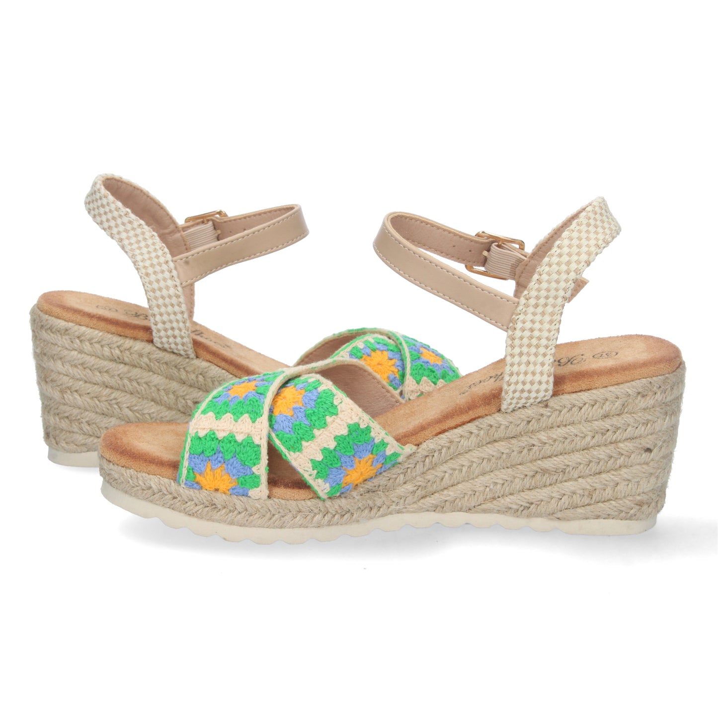 Sandalia de cuña para Mujer Comoda For