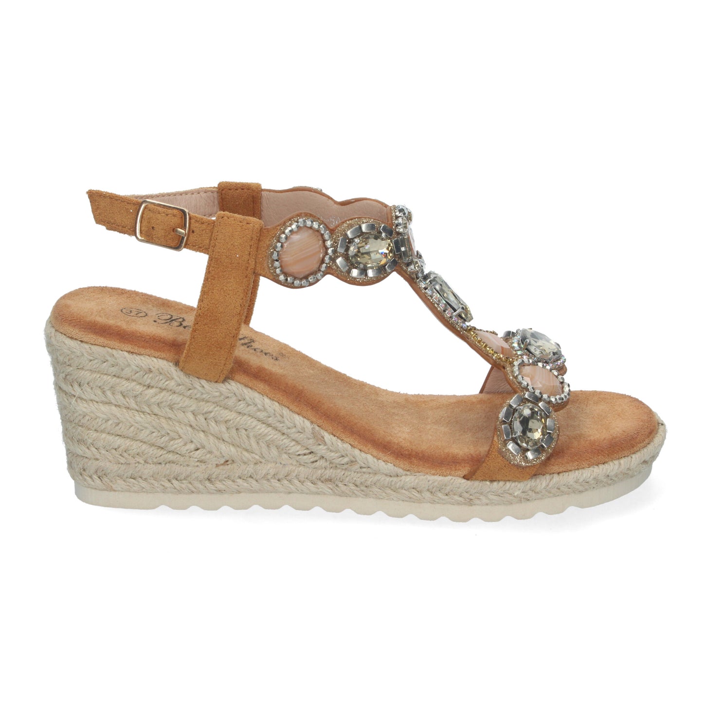 Sandalias de cuña de Yute para Mujer E