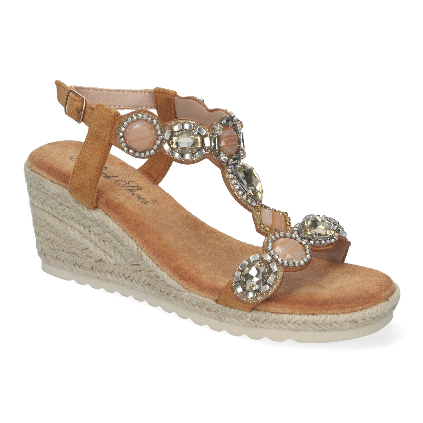 Sandalias de cuña de Yute para Mujer E