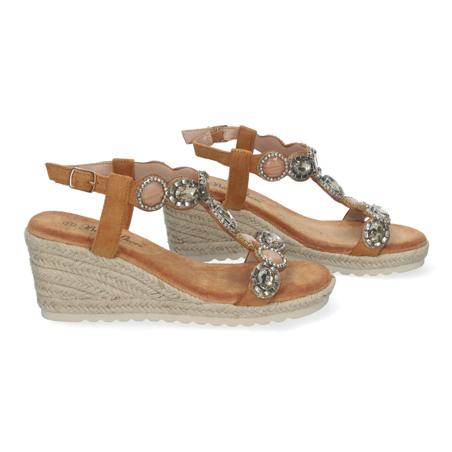 Sandalias de cuña de Yute para Mujer E