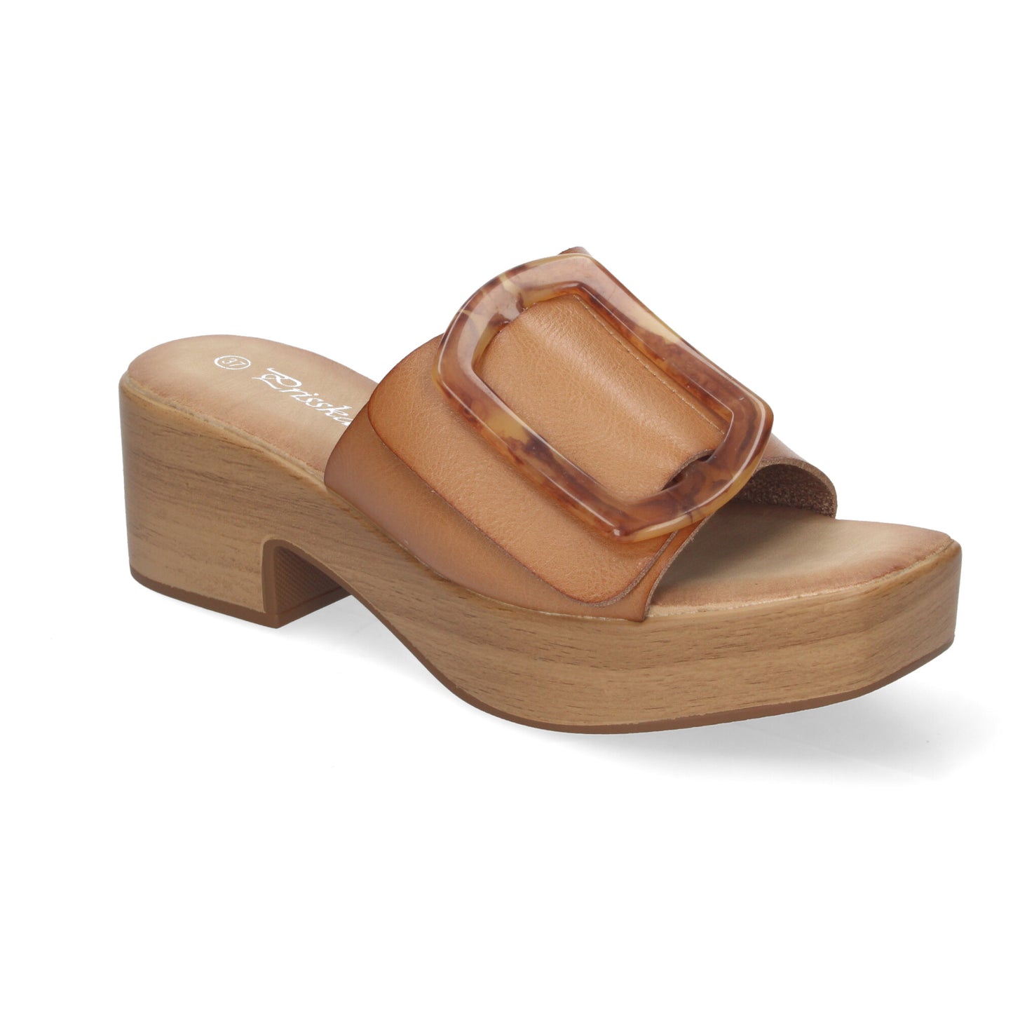 Zueco de tacón para Mujer de Verano con