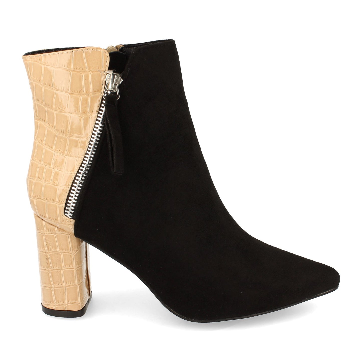 Botínde Mujer con Tacón Estampado de