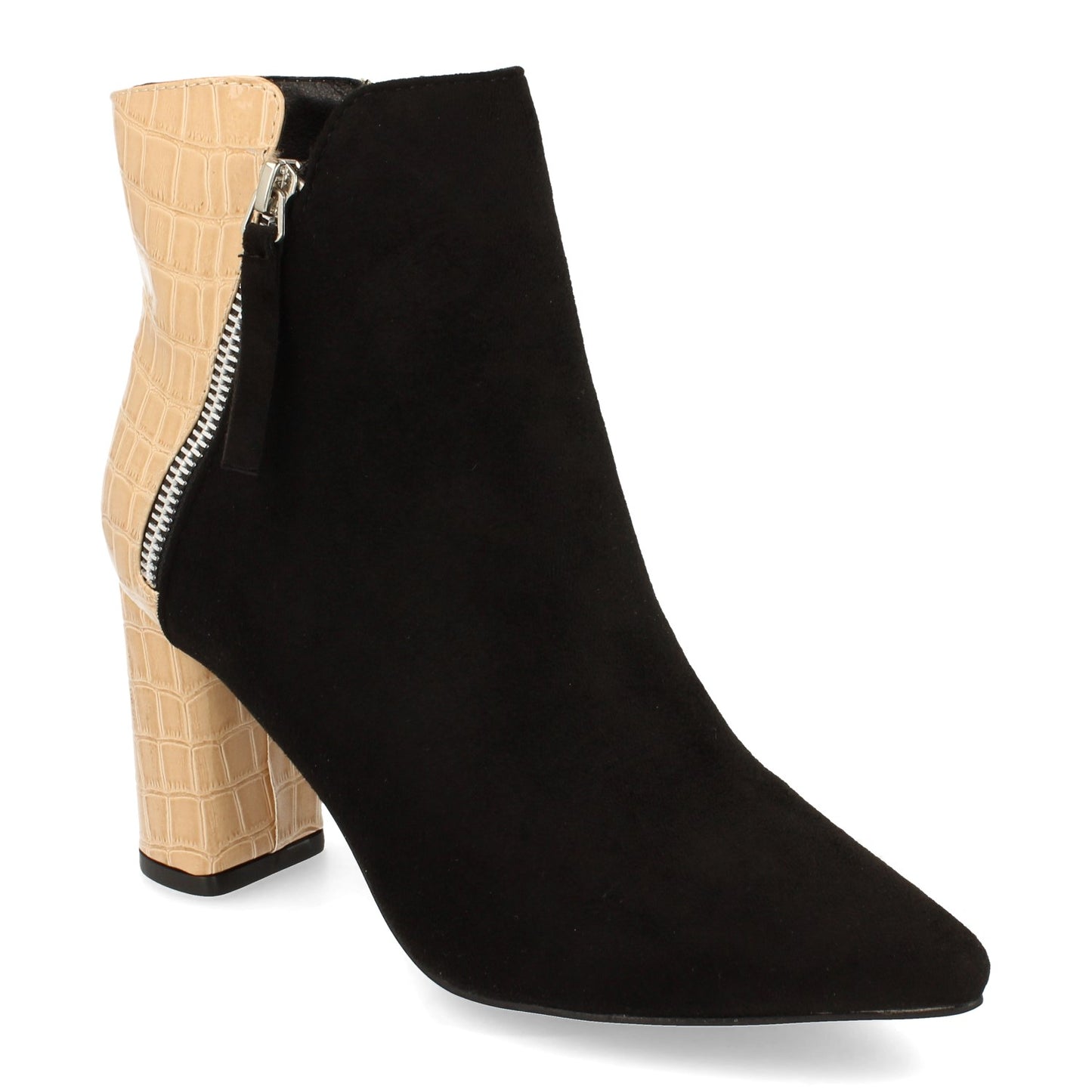 Botínde Mujer con Tacón Estampado de