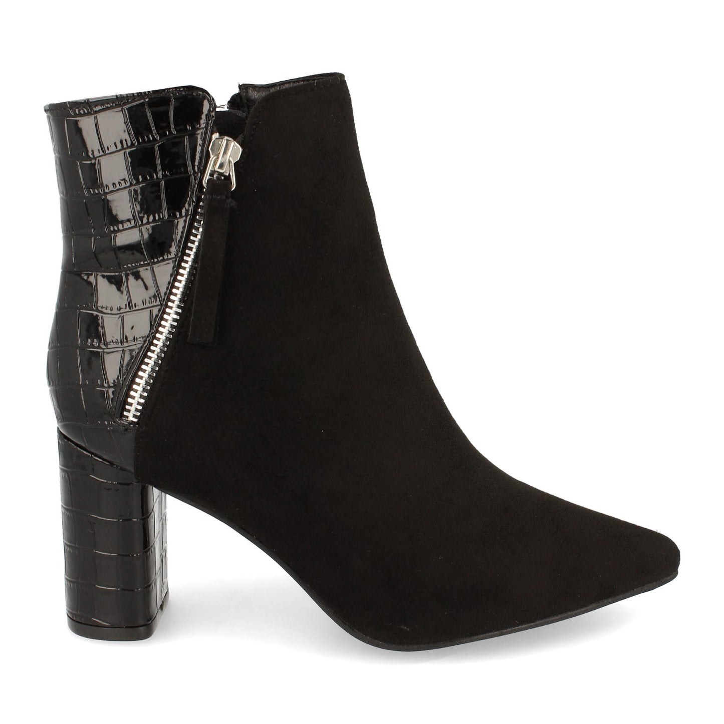 Botínde Mujer con Tacón Estampado de