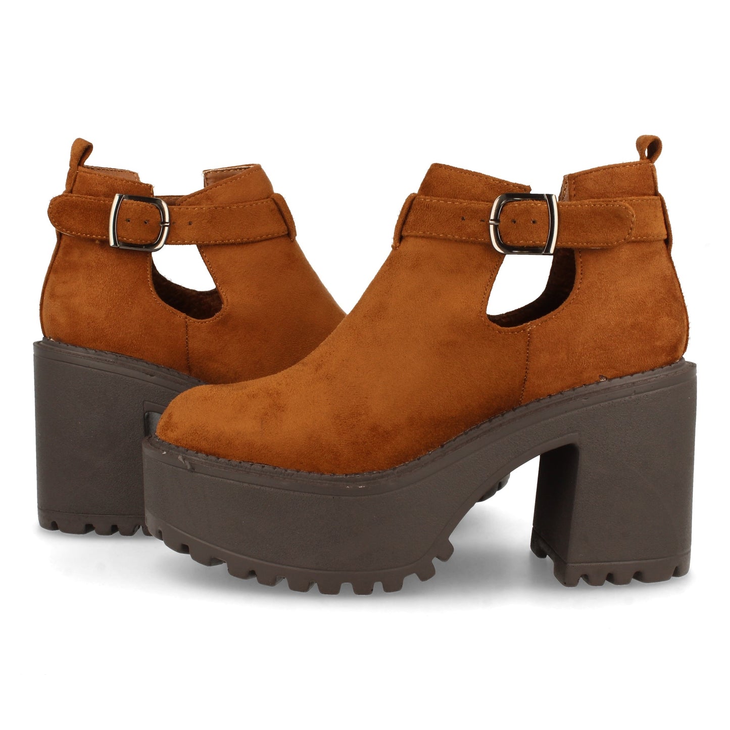 Botínde mujer de tacón con plataforma c