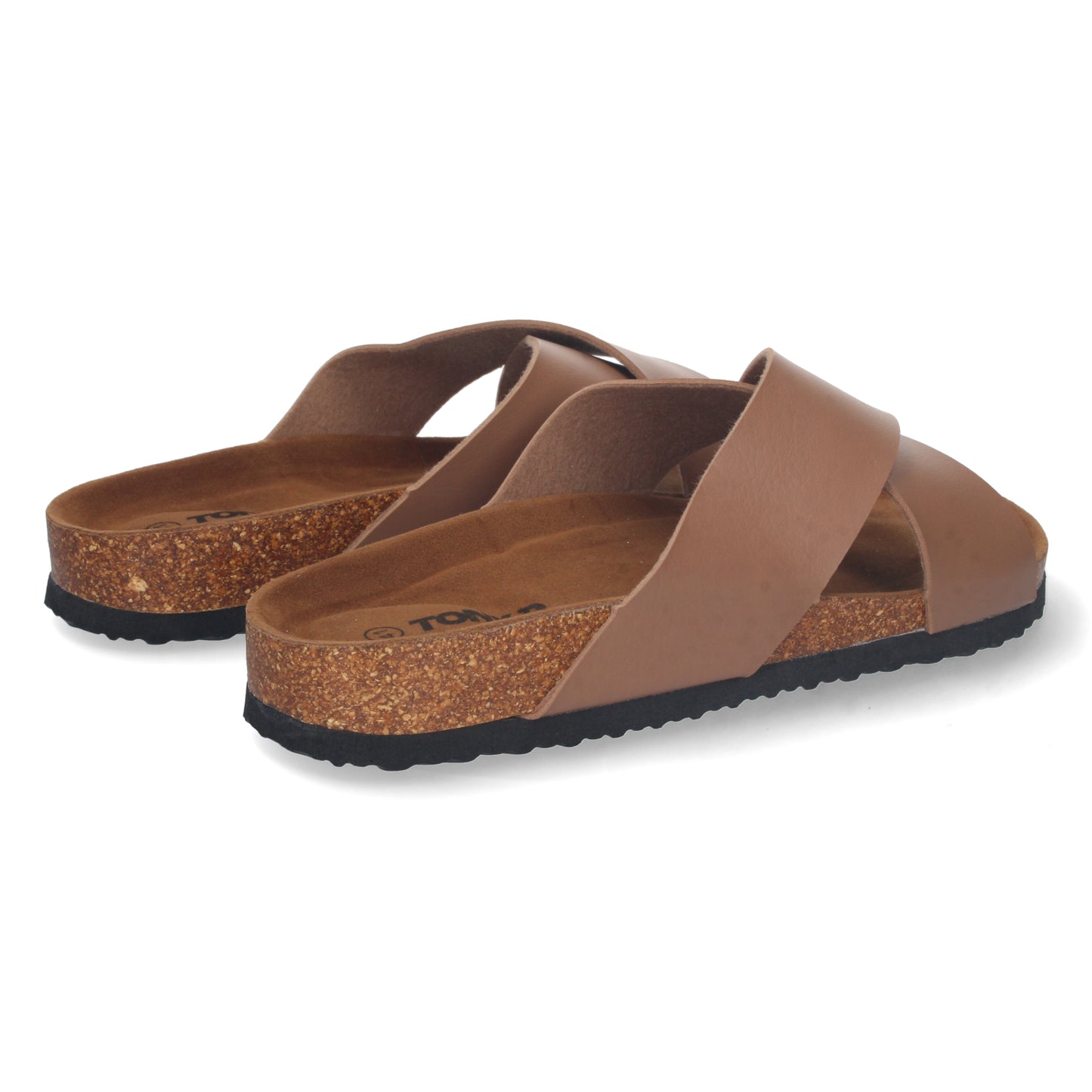 Sandalia Plana de Hombre Comoda talón