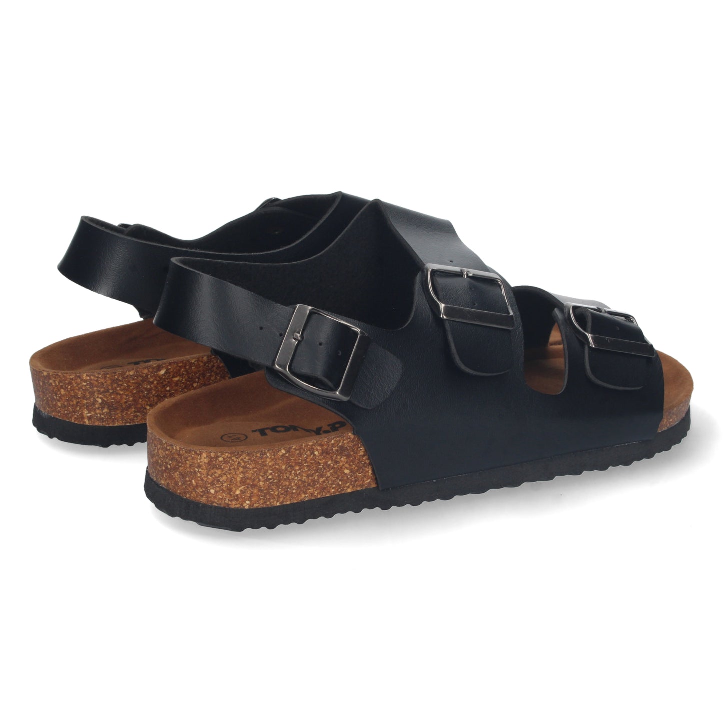 Sandalia Plana de Hombre Comoda talón