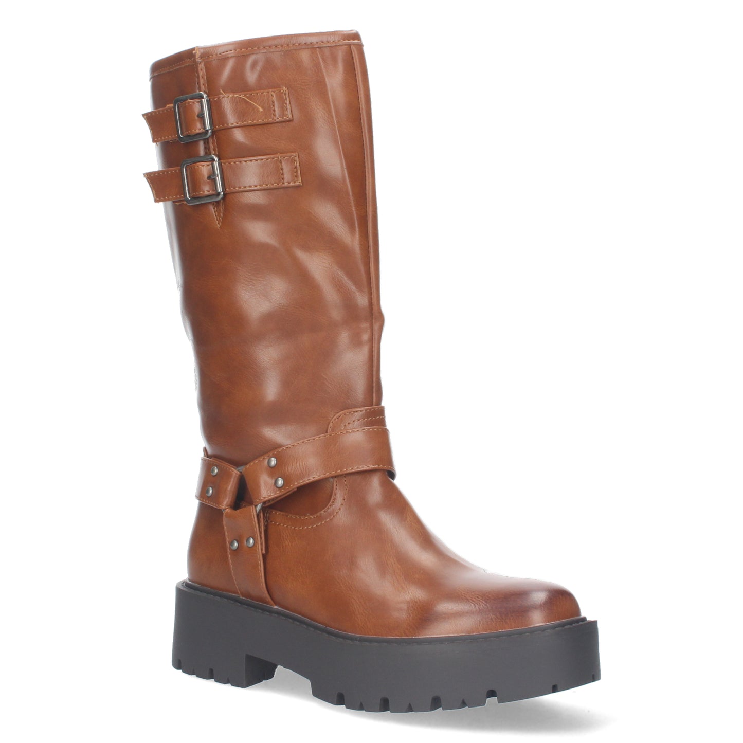 Botas Moteras de diseño Liso con Tacon B