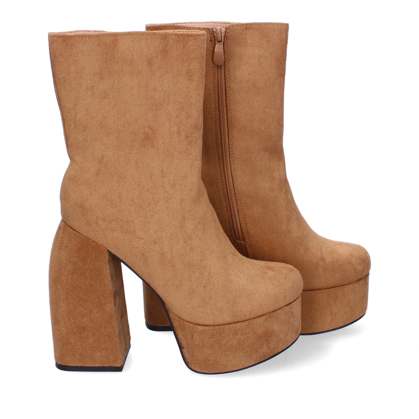 Botas de Mujer con Tacón Grueso y Plataf