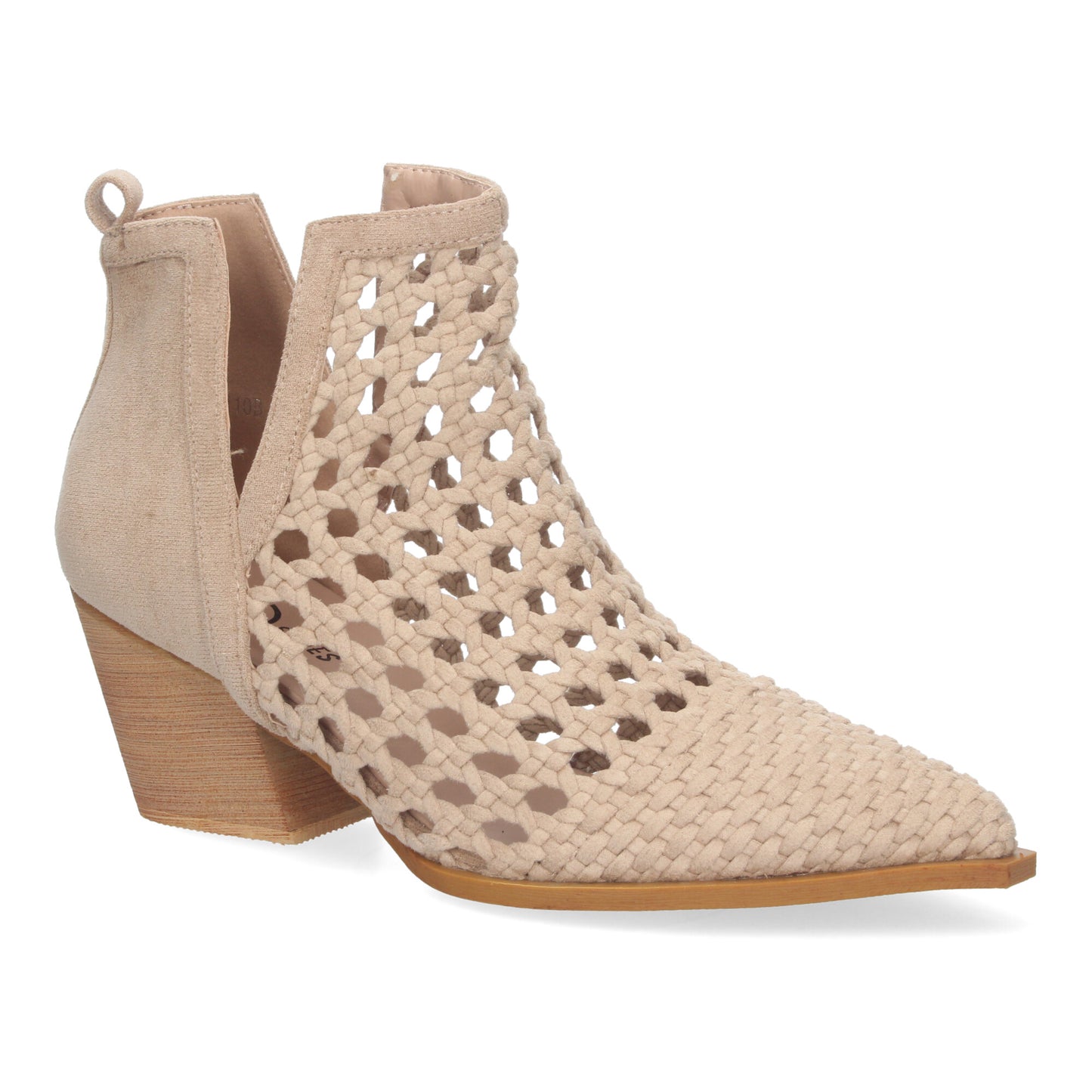 Botín Elegante de Mujer con tacón  diseño Calado c