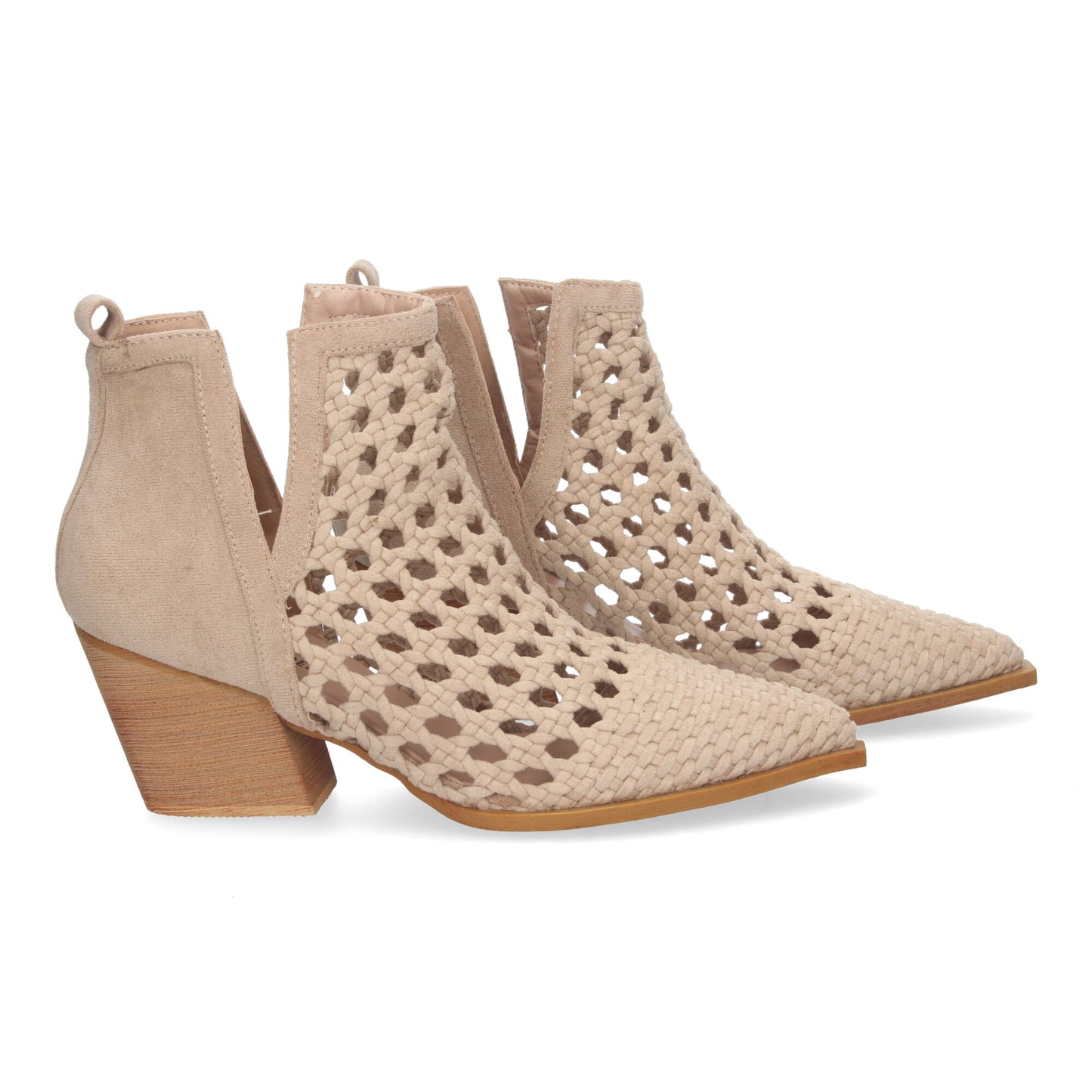 BotínElegante de Mujer con Tacón Dise�