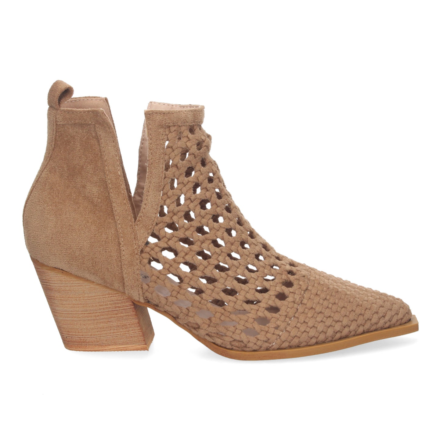 Botín Elegante de Mujer con tacón  diseño Calado c