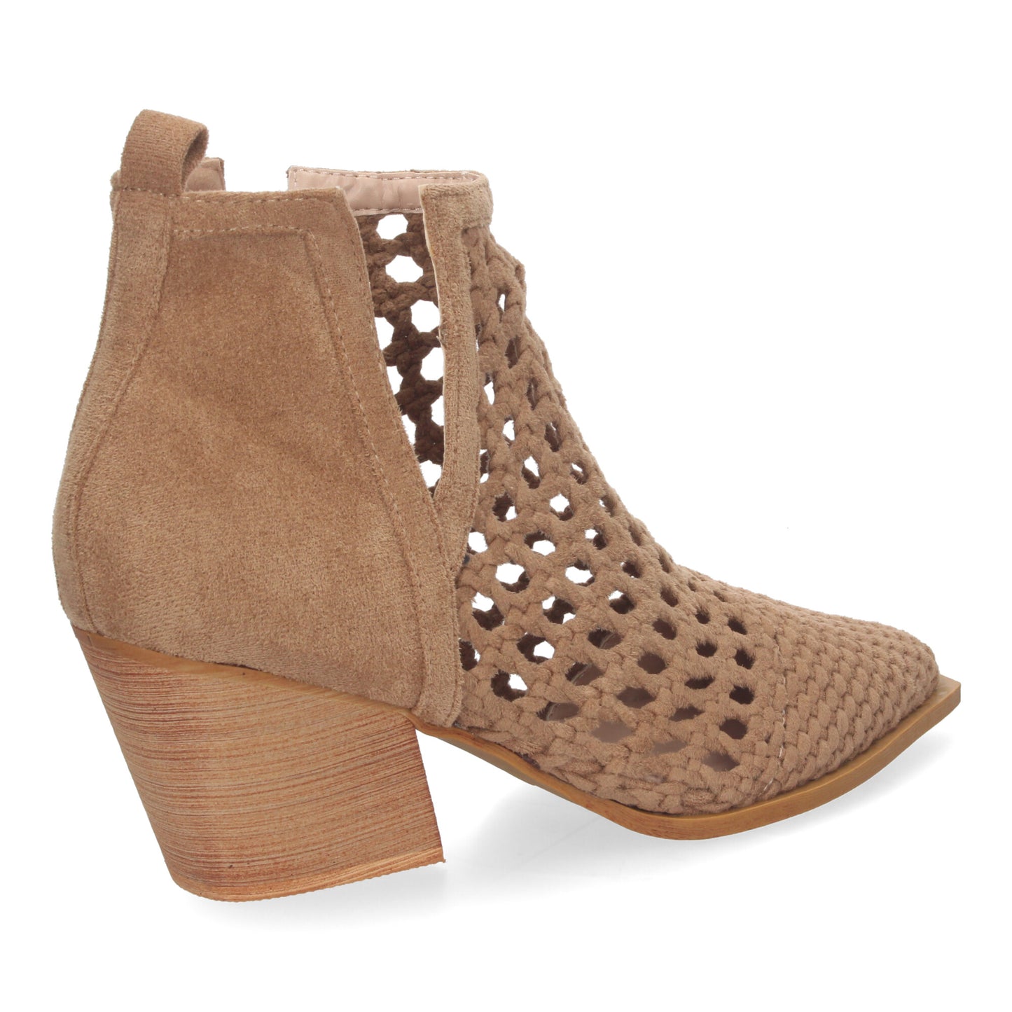 Botín Elegante de Mujer con tacón  diseño Calado c