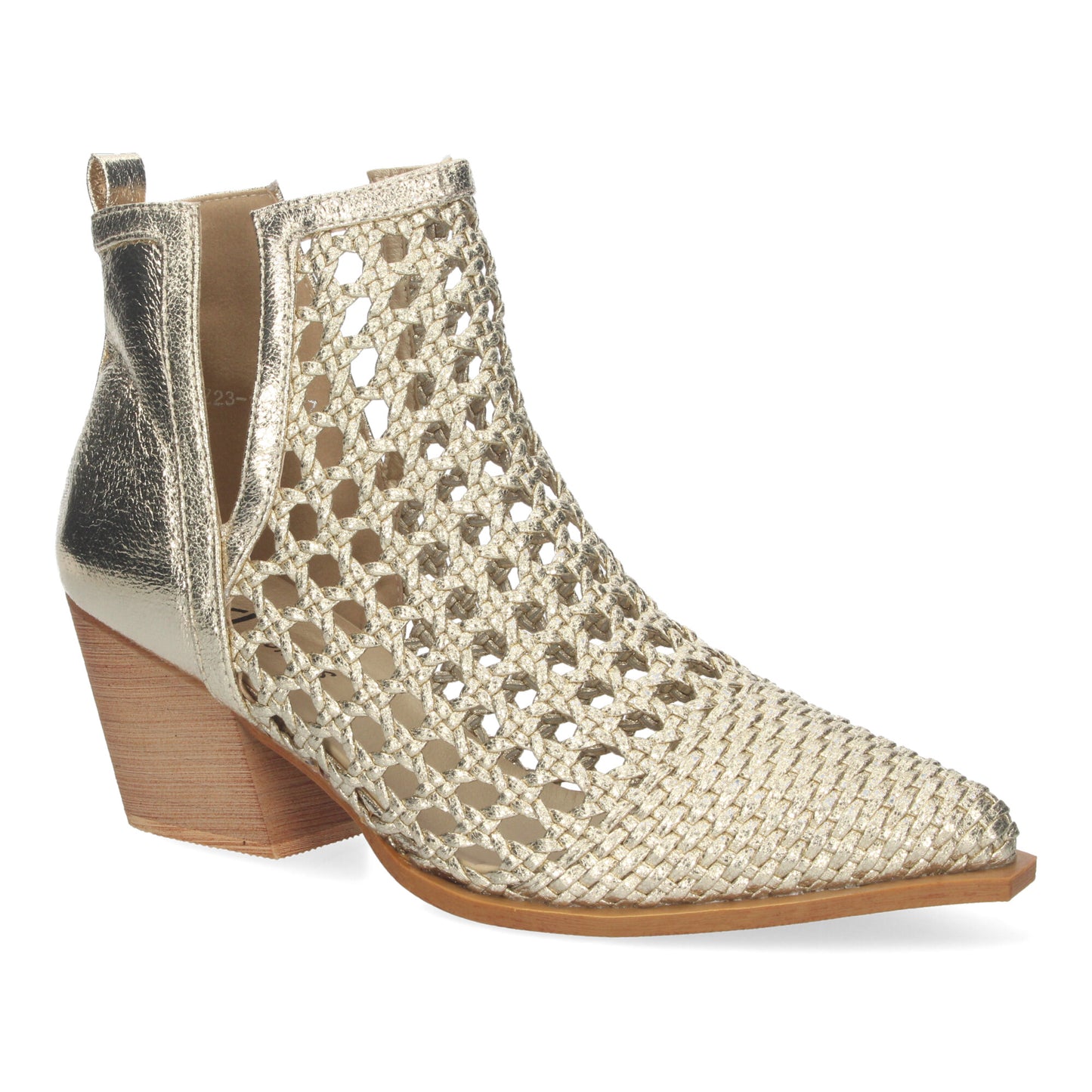 Botín Elegante de Mujer con tacón  diseño Calado c