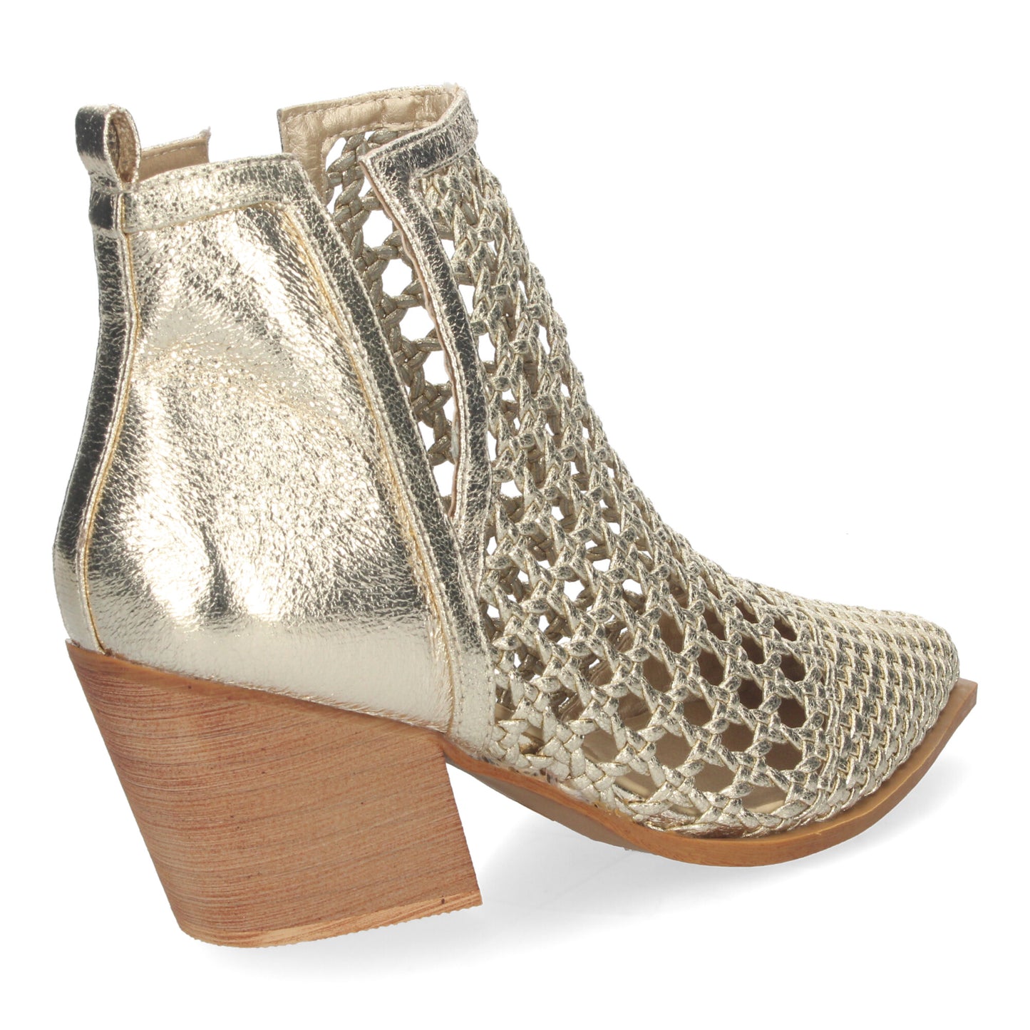 Botín Elegante de Mujer con tacón  diseño Calado c