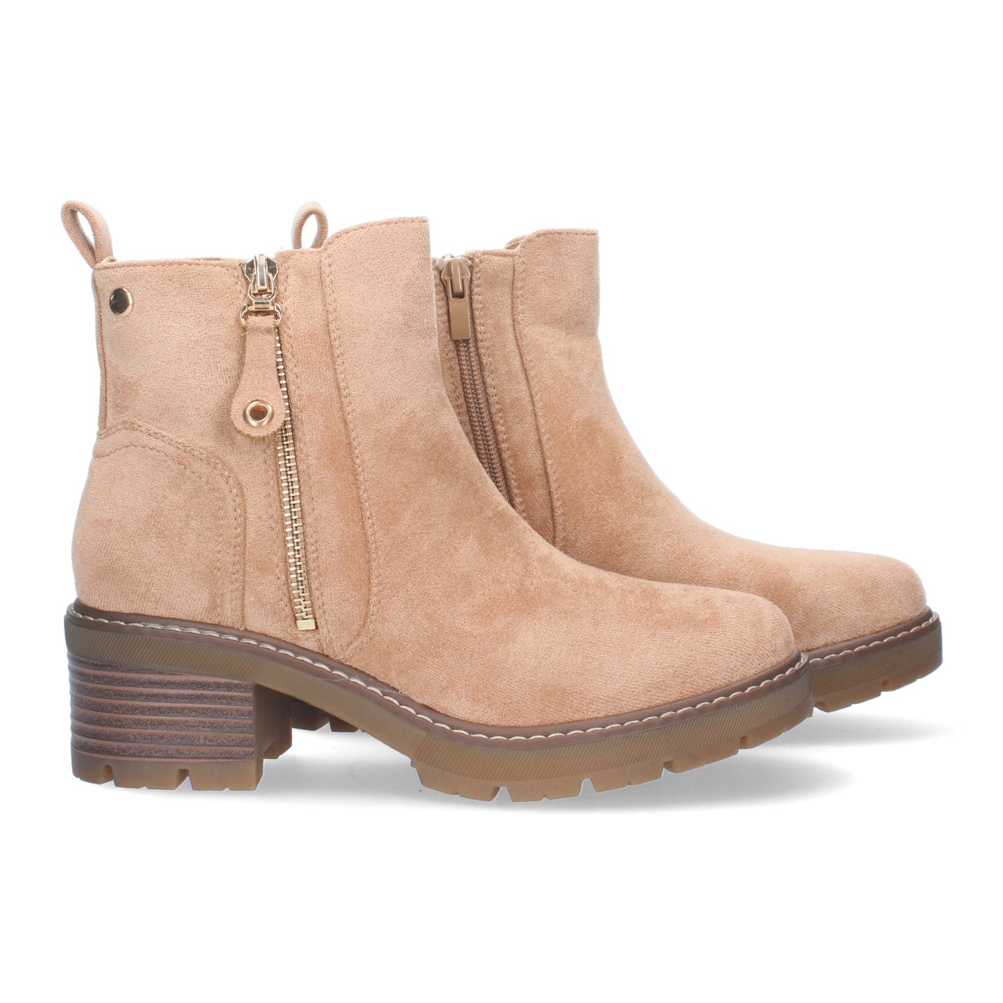 Botínde Tacon para Mujer con material