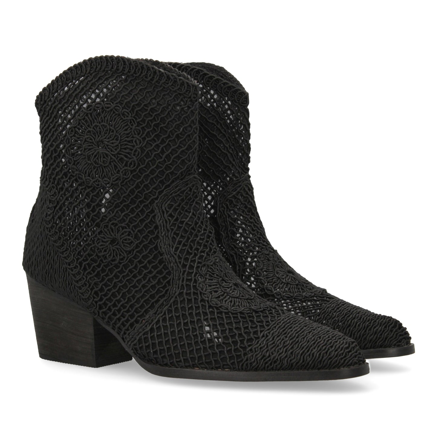 Botines de tacón cubano para mujer  comodos sin ci