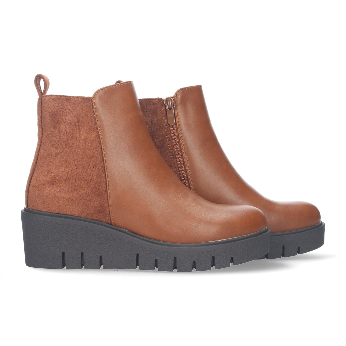 Botín de cuña comodos para mujer  D