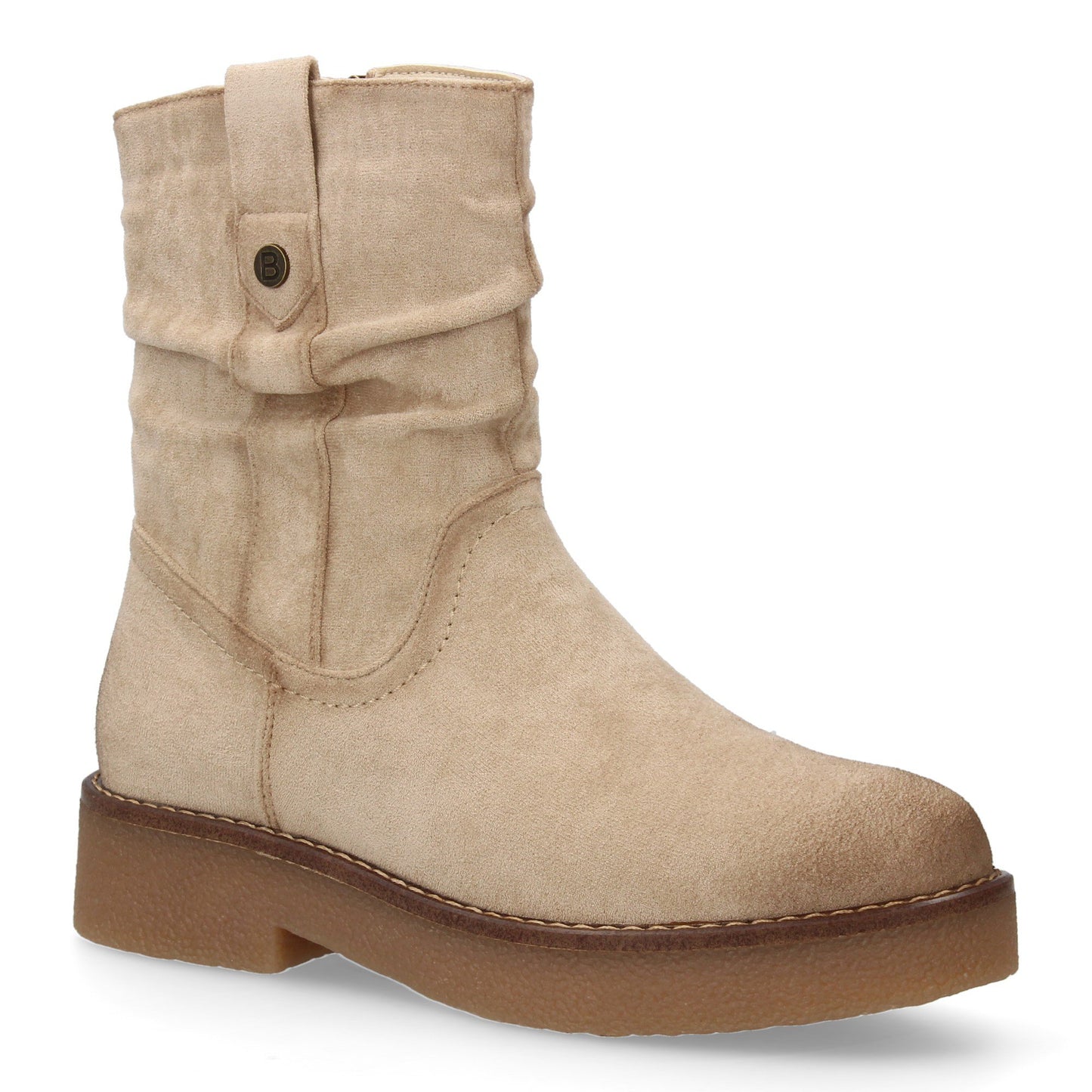 Botines planos para Mujer  ´cómodos y elegantes  Diseño moderno con caña arrugad