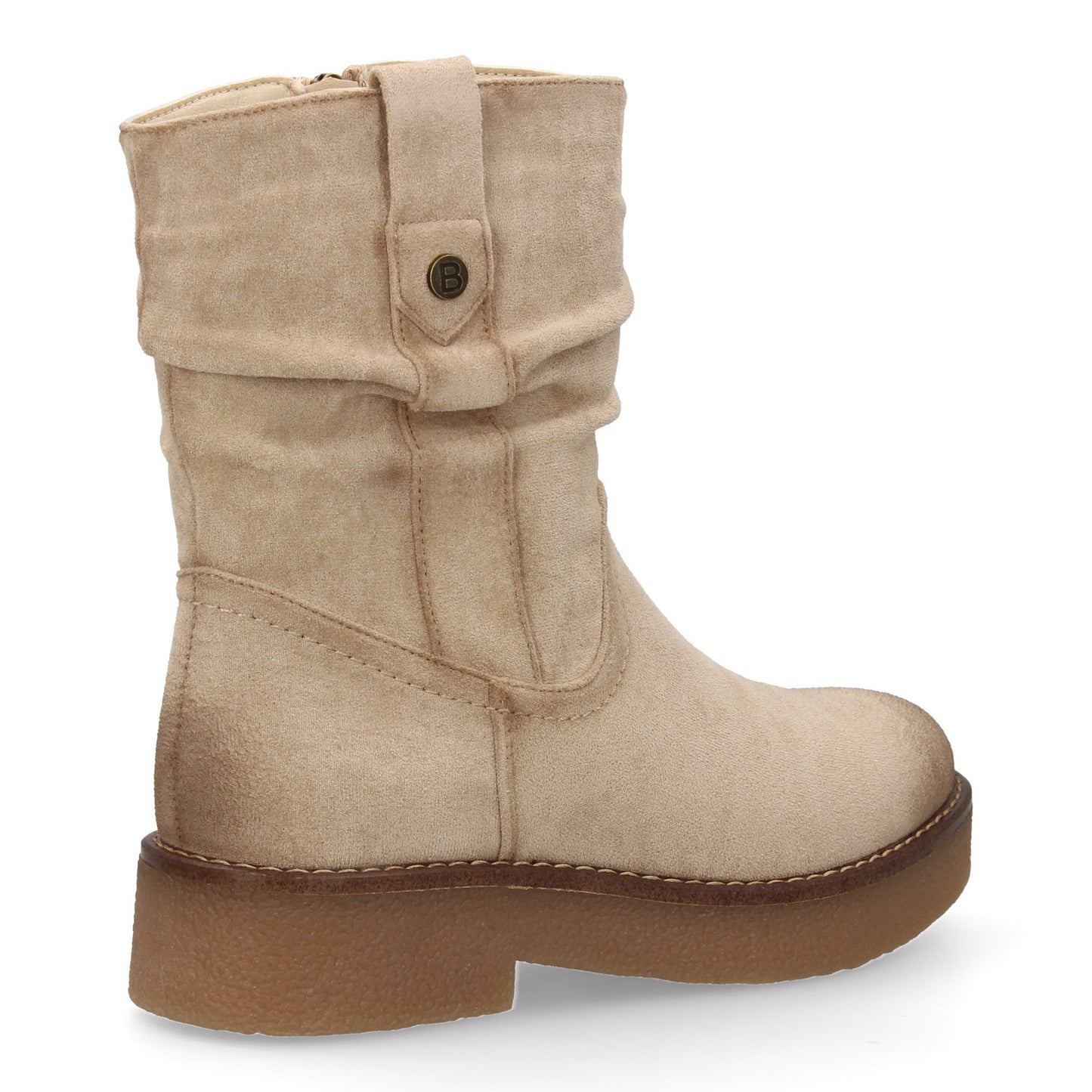 Botines planos para Mujer  ´cómodos y elegantes  Diseño moderno con caña arrugad