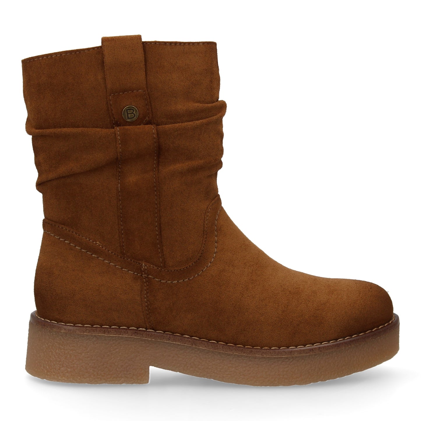 Botines planos para Mujer  ´cómodos y elegantes  Diseño moderno con caña arrugad