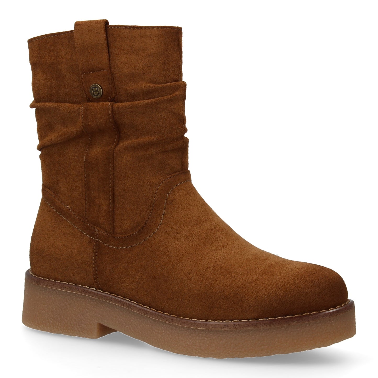 Botines planos para Mujer  ´cómodos y elegantes  Diseño moderno con caña arrugad