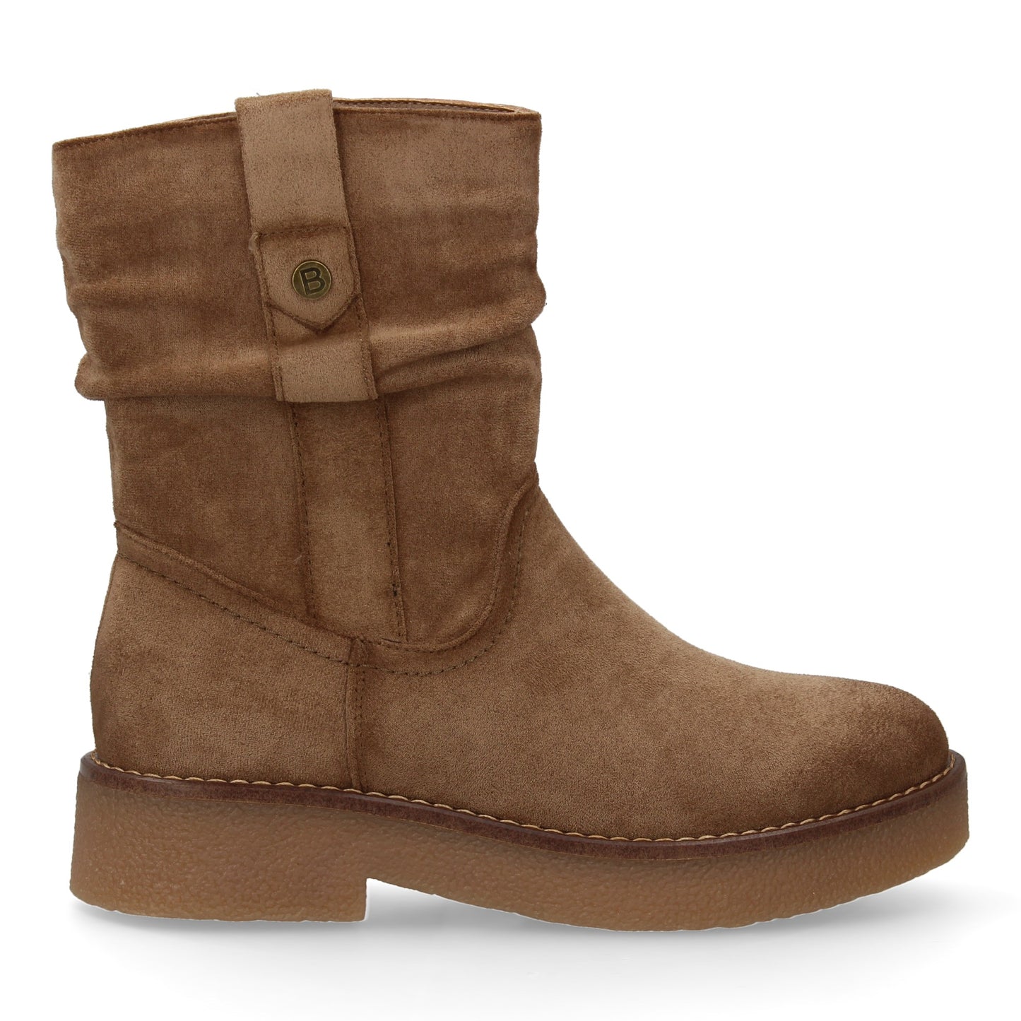 Botines planos para Mujer  ´cómodos y elegantes  Diseño moderno con caña arrugad