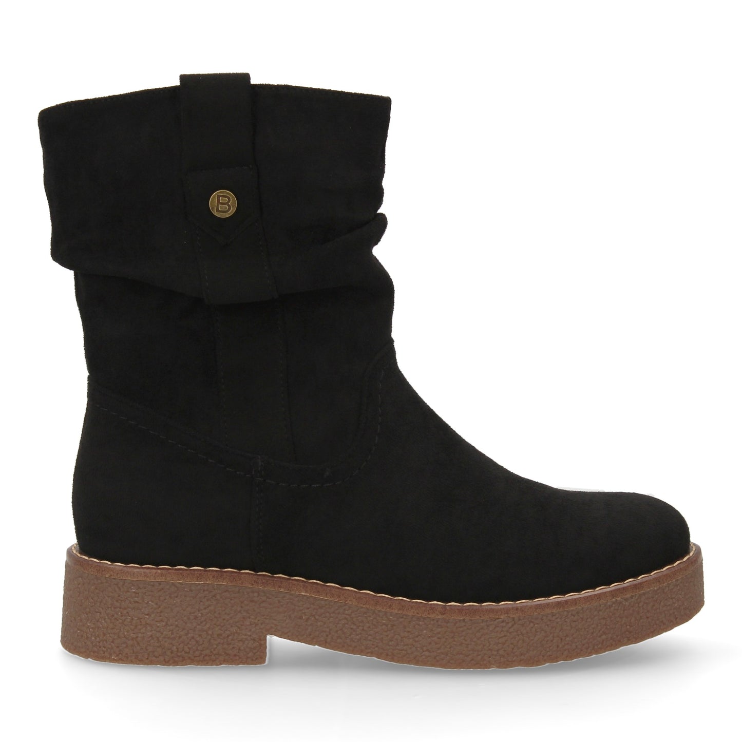 Botines planos para Mujer  ´cómodos y elegantes  Diseño moderno con caña arrugad