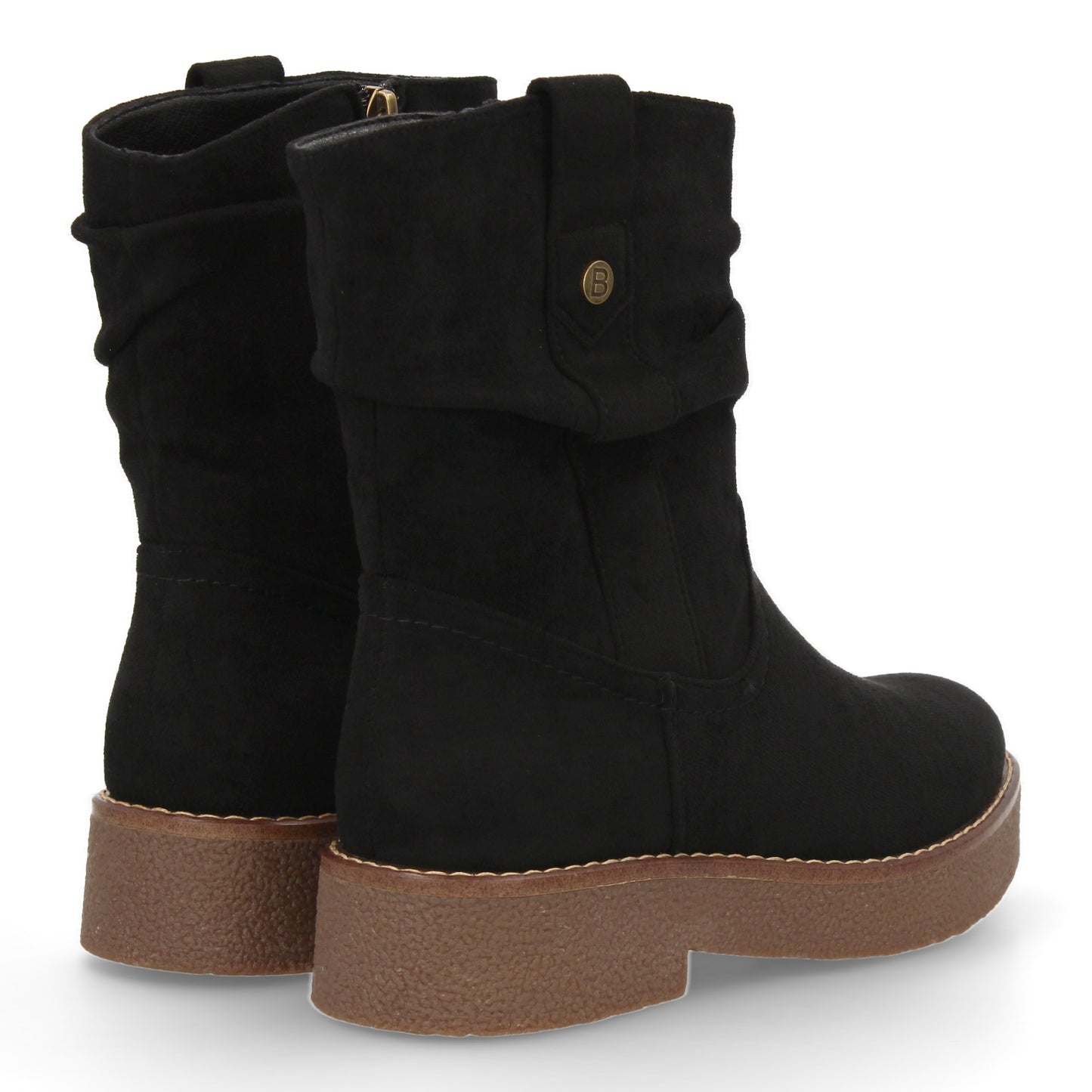 Botines planos para Mujer  ´cómodos y elegantes  Diseño moderno con caña arrugad