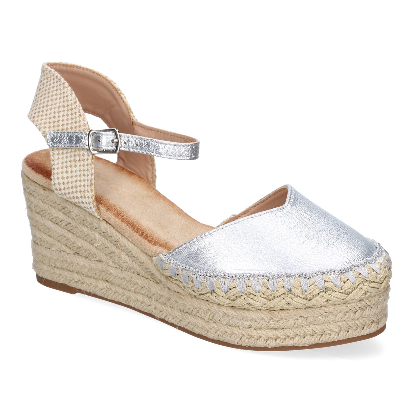 Sandalia de cuña de Yute para Mujer  Comodas y Ele