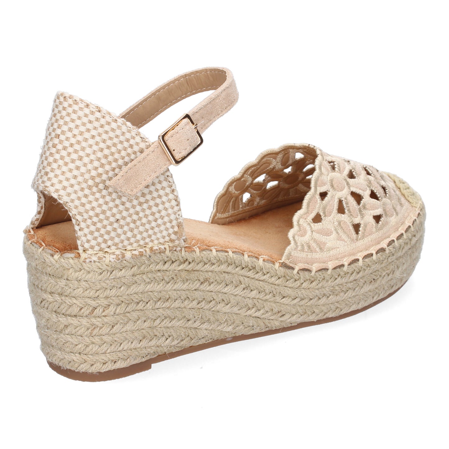 Sandalia de cuña de Yute para Mujer  Comodas y Ele