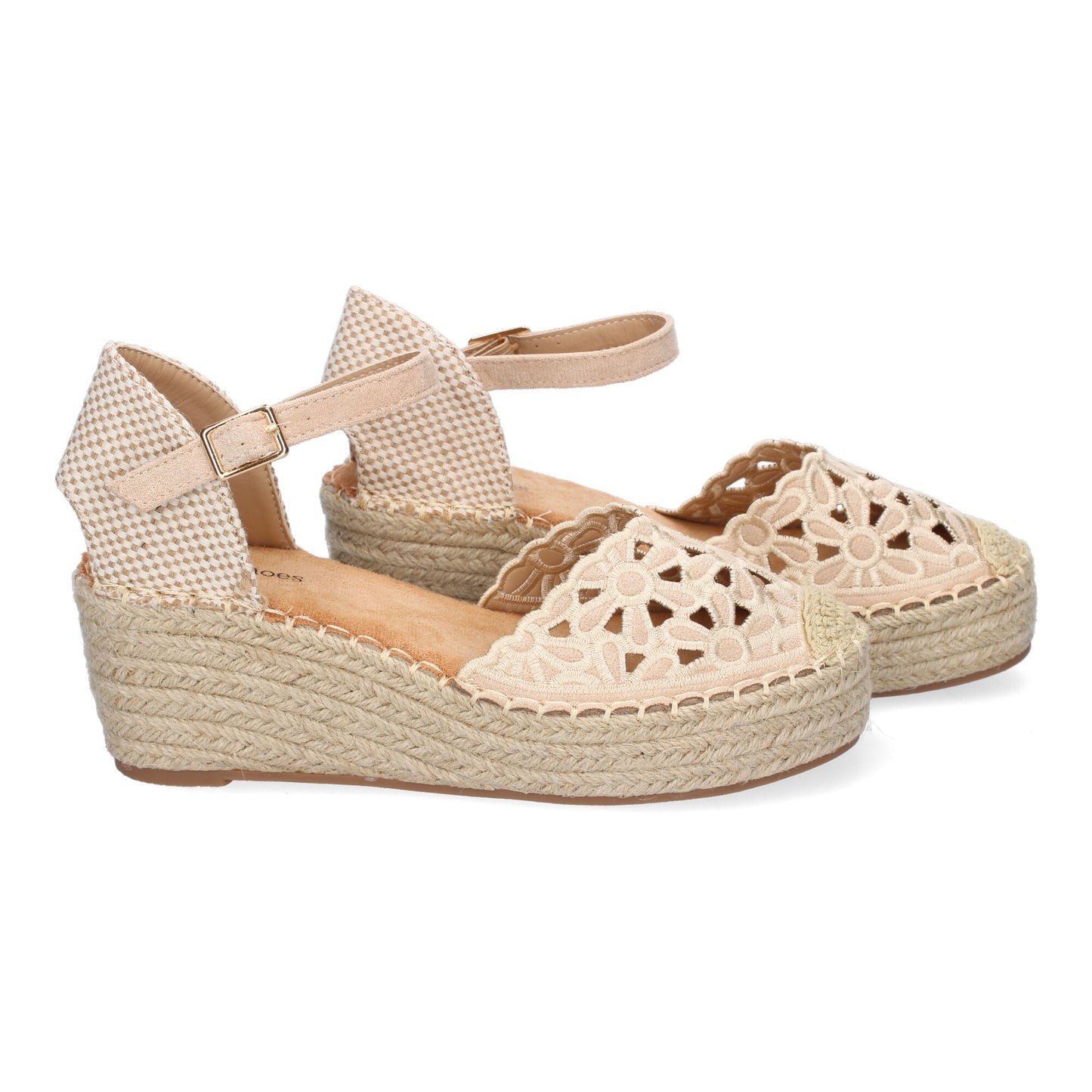 Sandalia de cuña de Yute para Mujer  Comodas y Ele