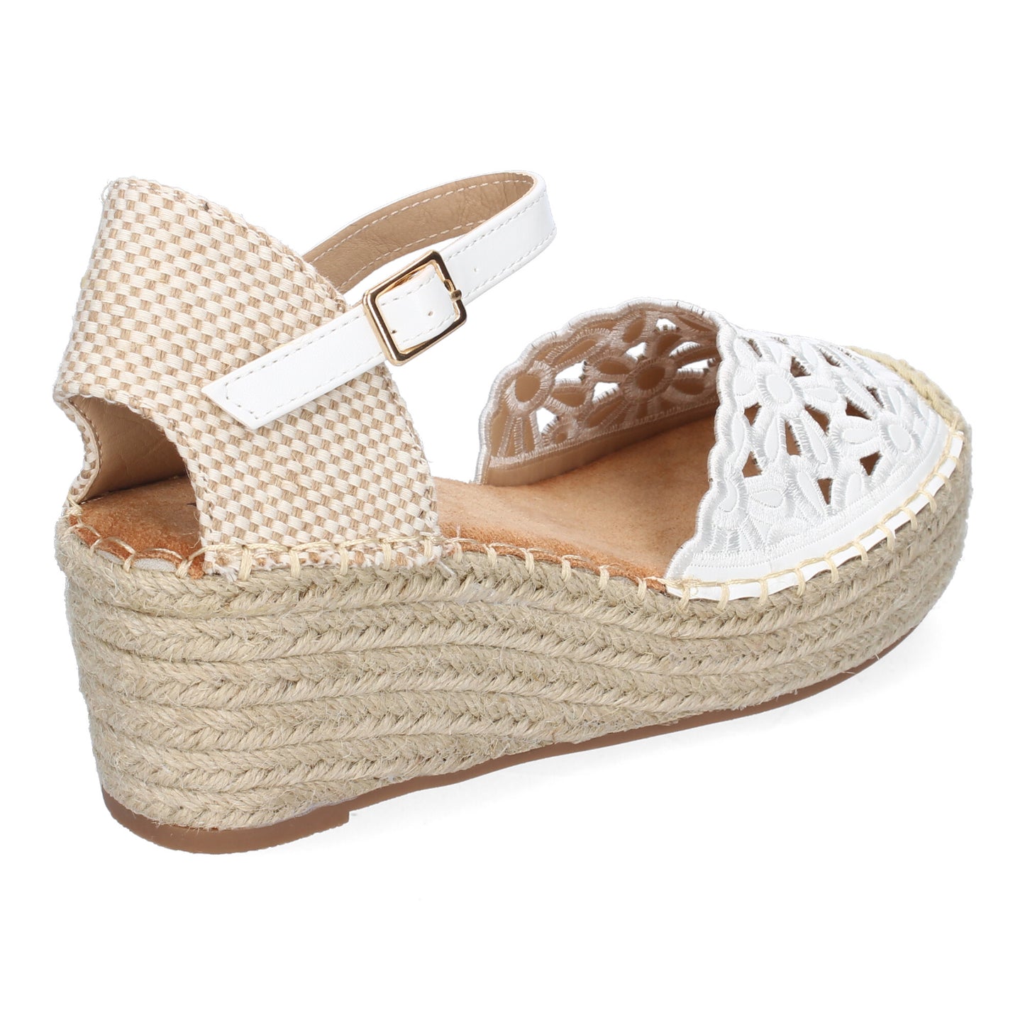 Sandalia de cuña de Yute para Mujer  Comodas y Ele