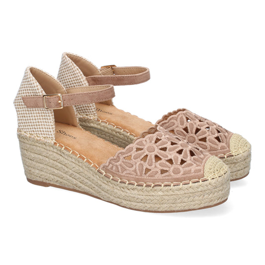 Sandalia de cuña de Yute para Mujer  Comodas y Ele