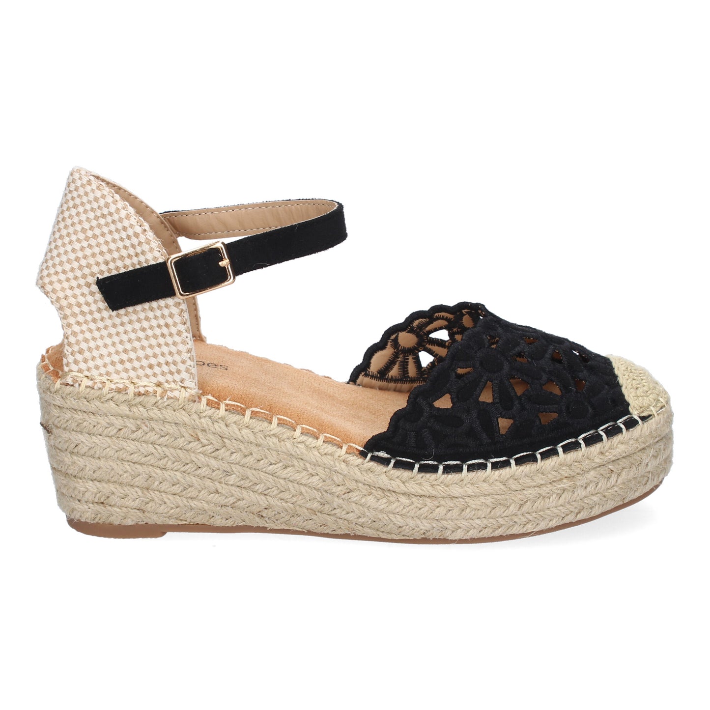 Sandalia de cuña de Yute para Mujer  Comodas y Ele