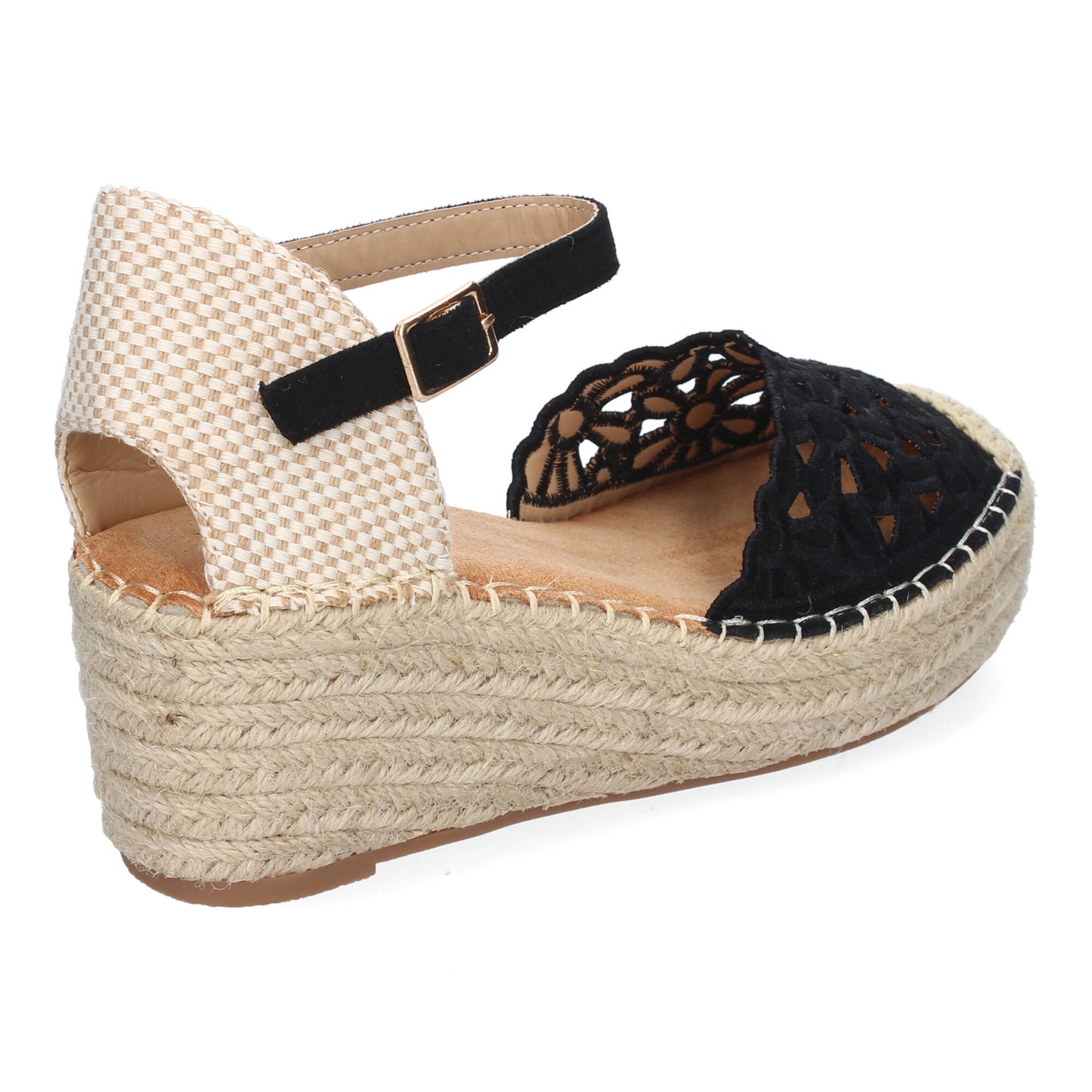 Sandalia de cuña de Yute para Mujer  Comodas y Ele