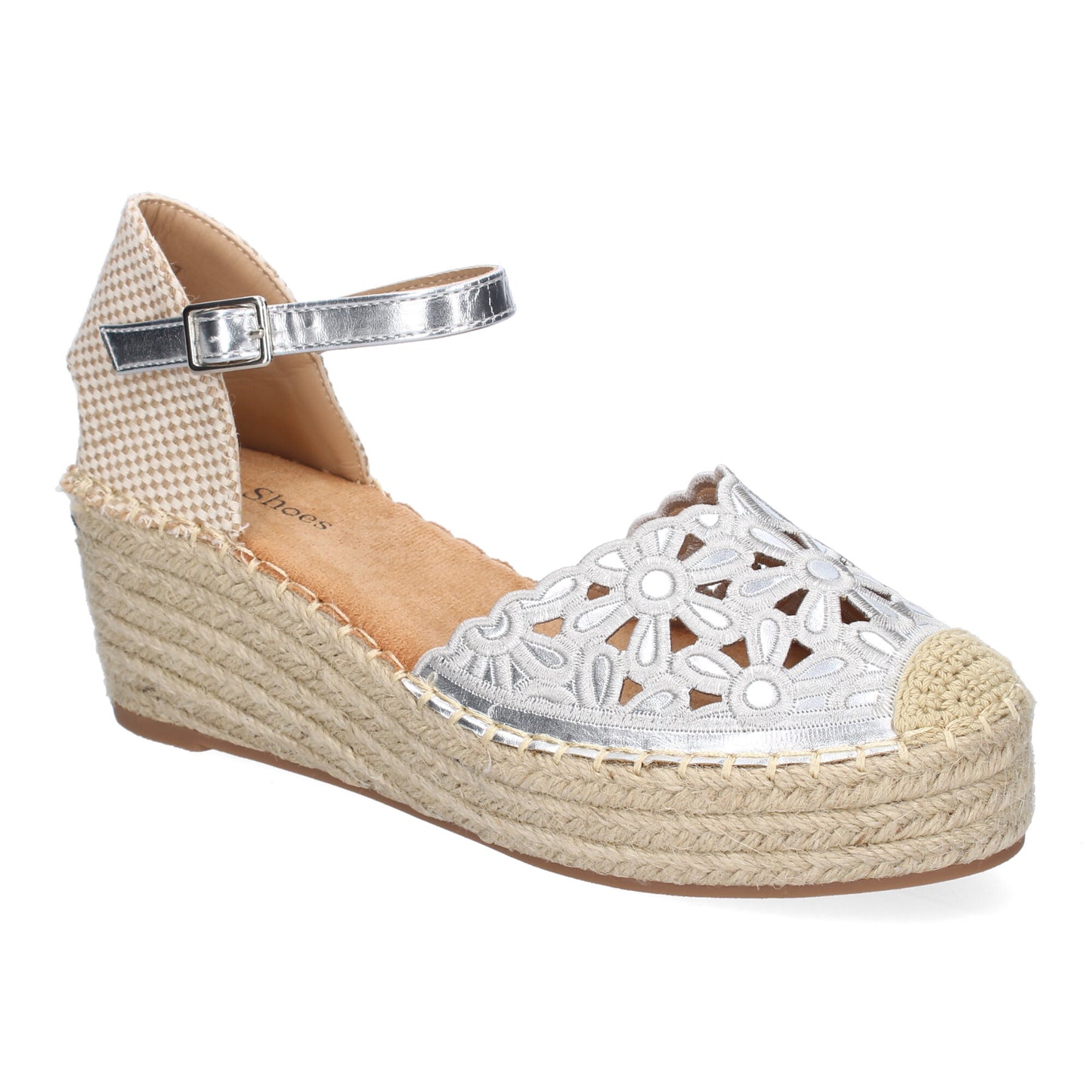 Sandalia de cuña de Yute para Mujer  Comodas y Ele