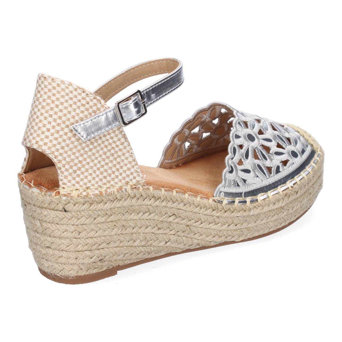 Sandalia de cuña de Yute para Mujer  Comodas y Ele