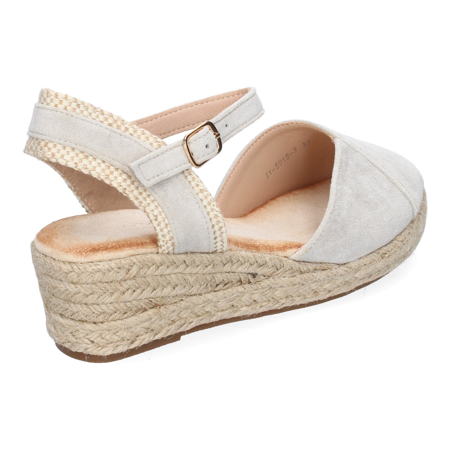 Sandalia de cuña de Yute para Mujer  Comodas y Ele