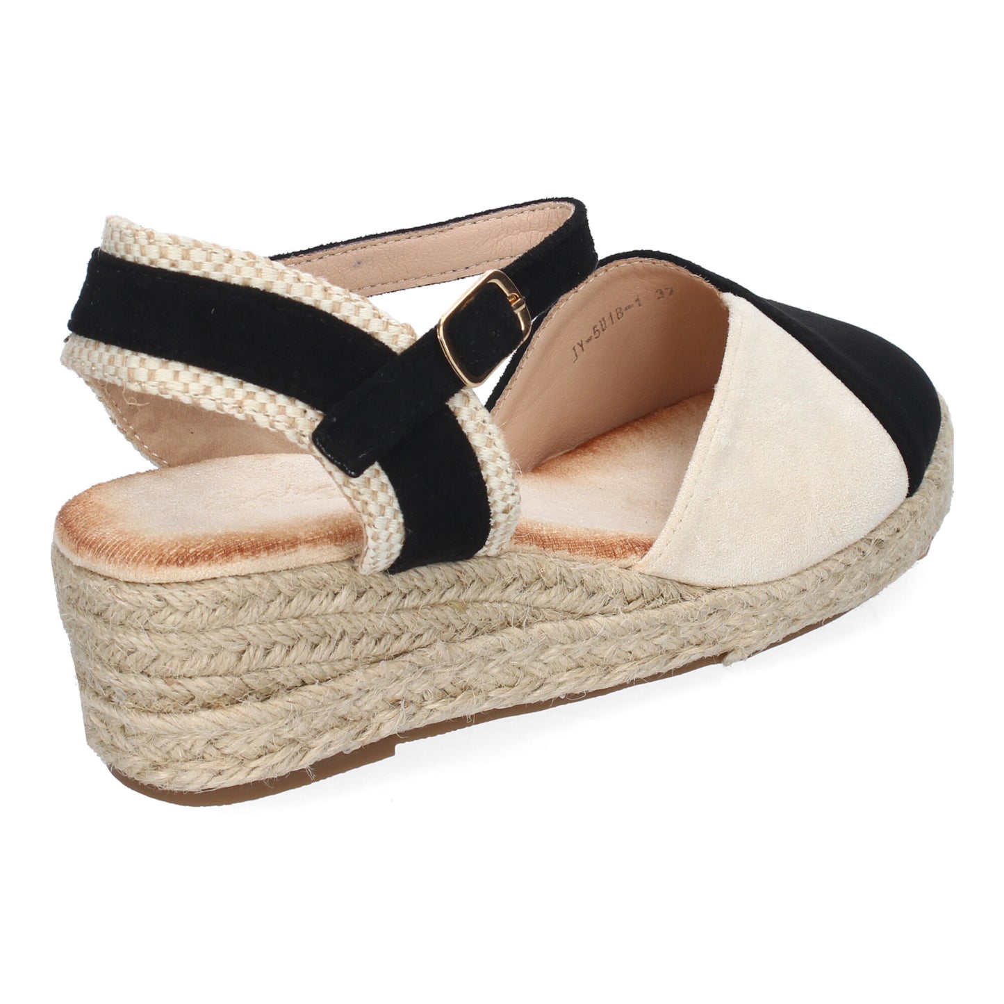 Sandalia de cuña de Yute para Mujer  Comodas y Ele